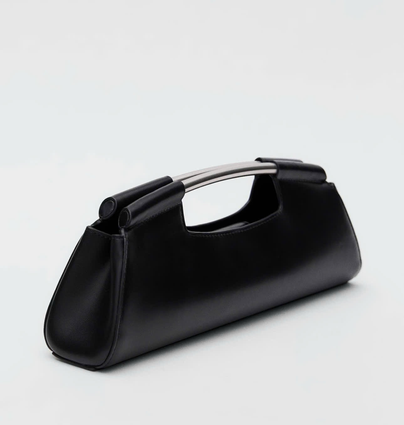 Túi LEATHER BAG WITH METAL HANDLE